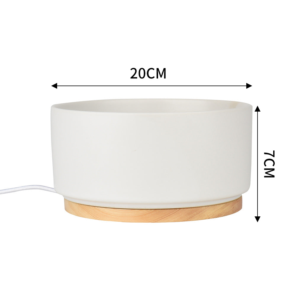 Toca Warm Bowl — Thermostatic Ceramic Pet Bowl