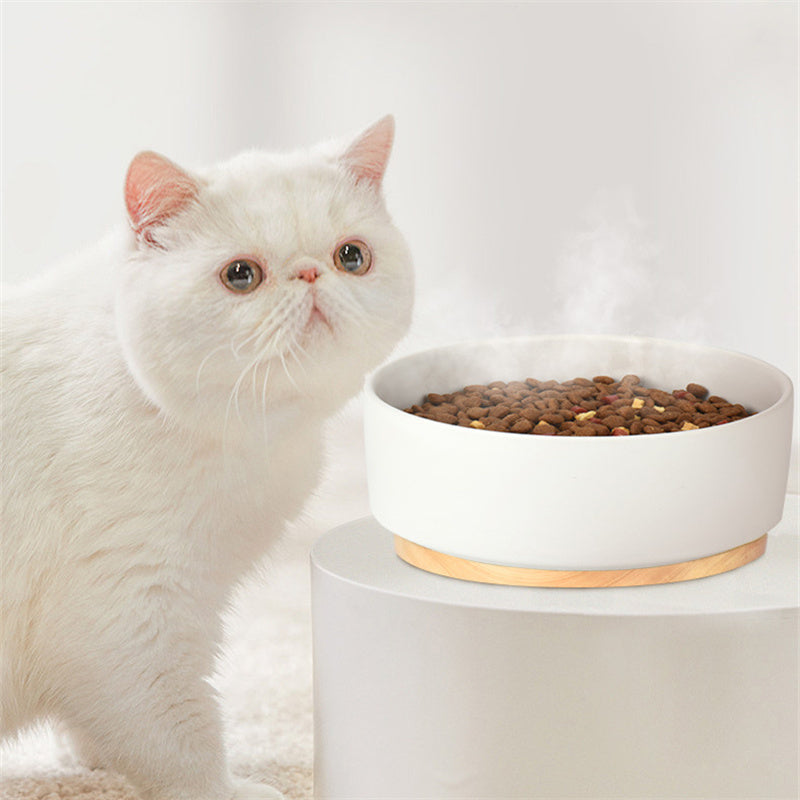 Toca Warm Bowl — Thermostatic Ceramic Pet Bowl