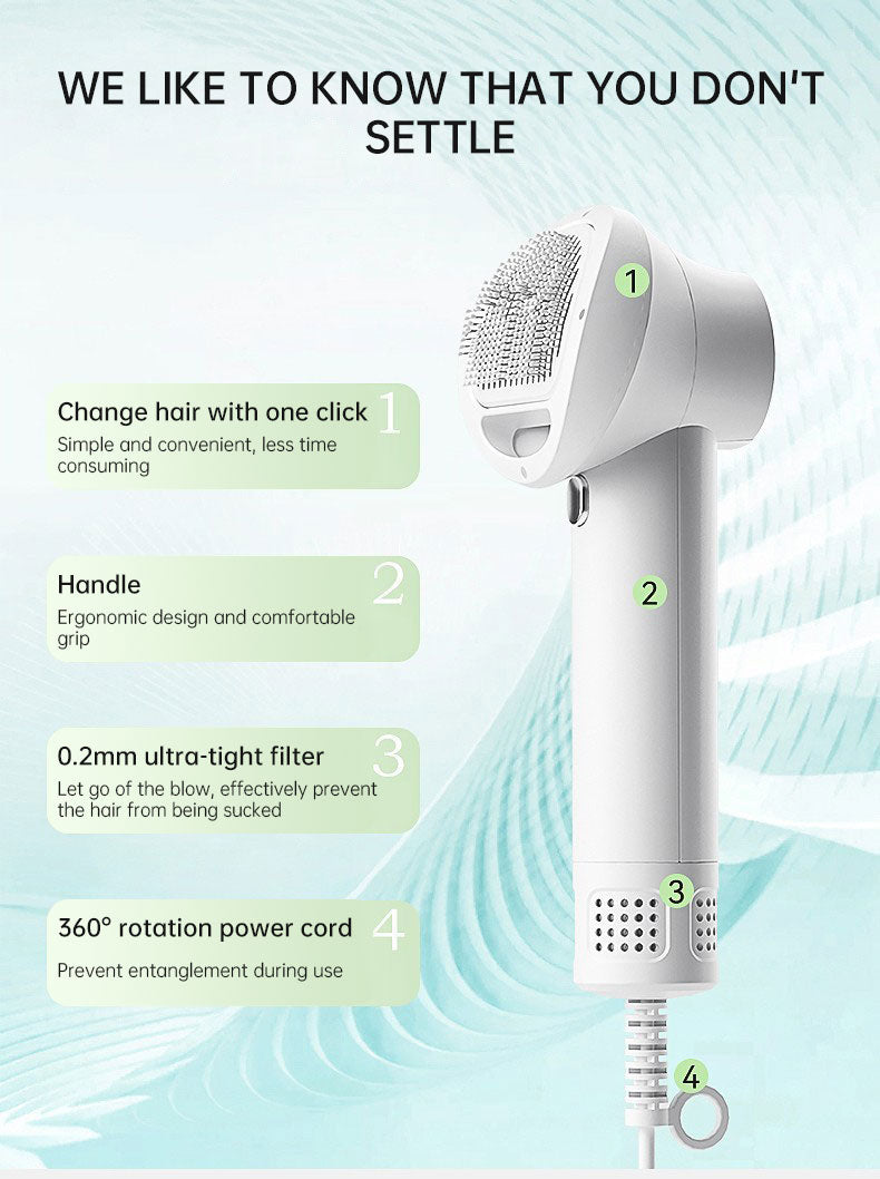 Toca Quiet Groom — Silent Pet Hair Dryer & Comb