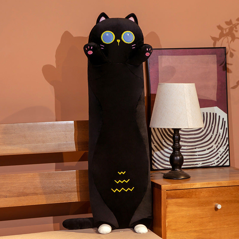 Toca Snuggle Pillow — Long Cat Plush (90–130 cm)