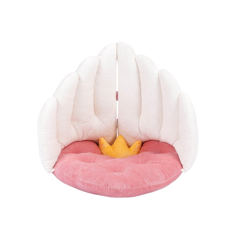 New Dog Cave Bed Comfortable Winter Warm Puppy Cats Sleeping Mat Bed Top Quality Love Heart Shape Angel Wings Soft Cat Bed