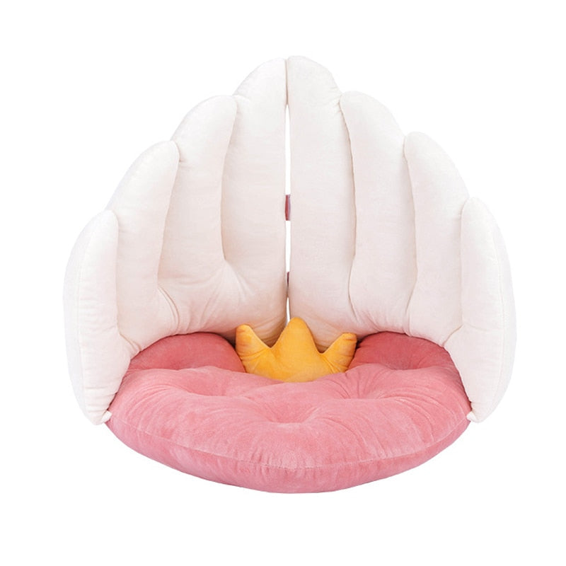 New Dog Cave Bed Comfortable Winter Warm Puppy Cats Sleeping Mat Bed Top Quality Love Heart Shape Angel Wings Soft Cat Bed