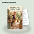 The Days You Waited for Me, a TOCA ebook: cover and an inside page