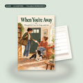 When You’re Away, a TOCA guide: cover and the Caregiver Card worksheet